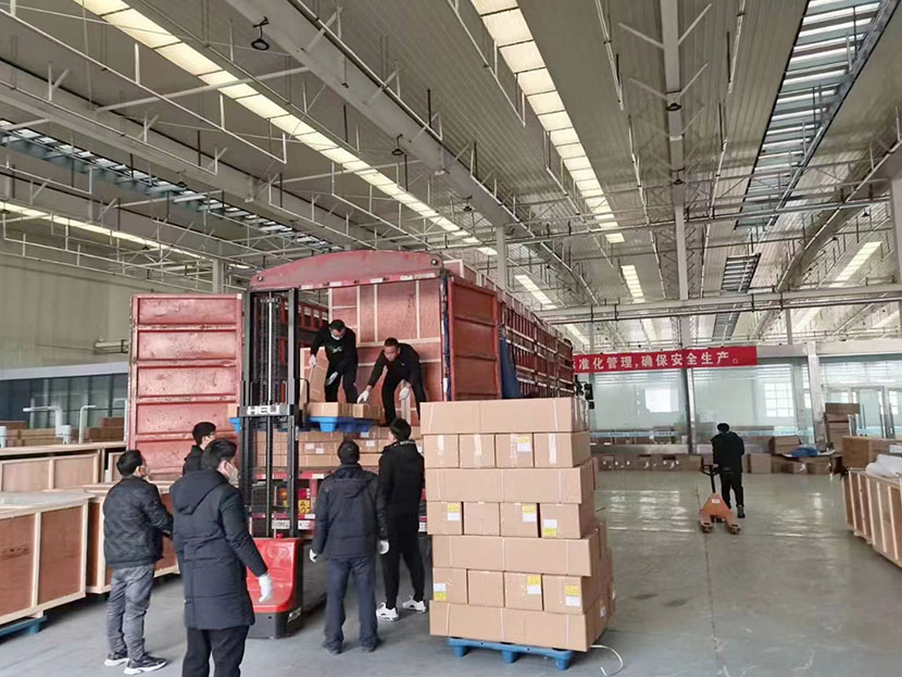 河南健康一體機(jī)項(xiàng)目,第一批裝車發(fā)貨